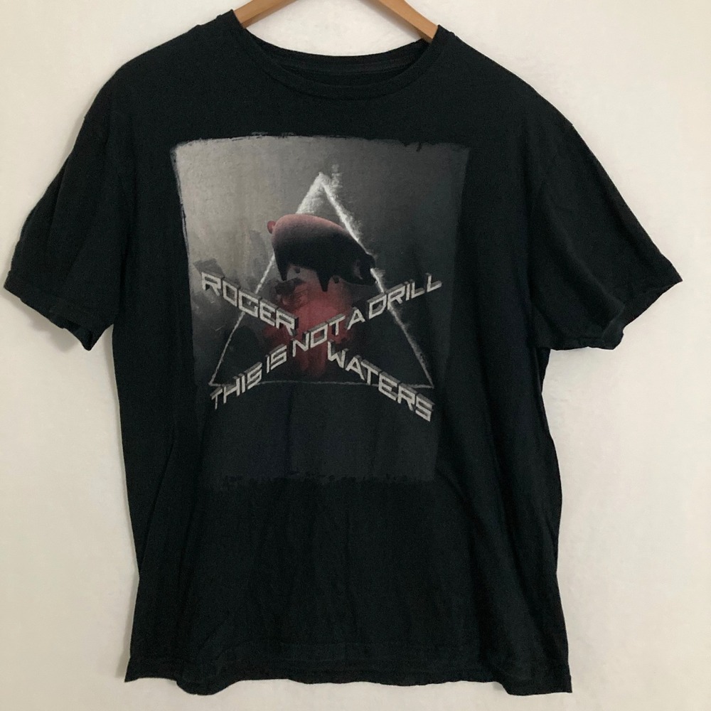 Roger Waters This Is Not A Drill Tour 2022 Shirt Adult L Concert Pink Floyd Tee